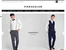 Tablet Screenshot of parsealed.com